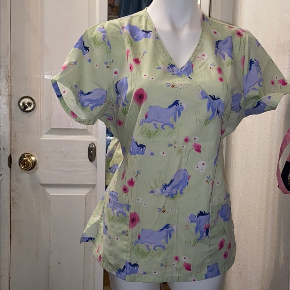 Disney Eeyore scrub top